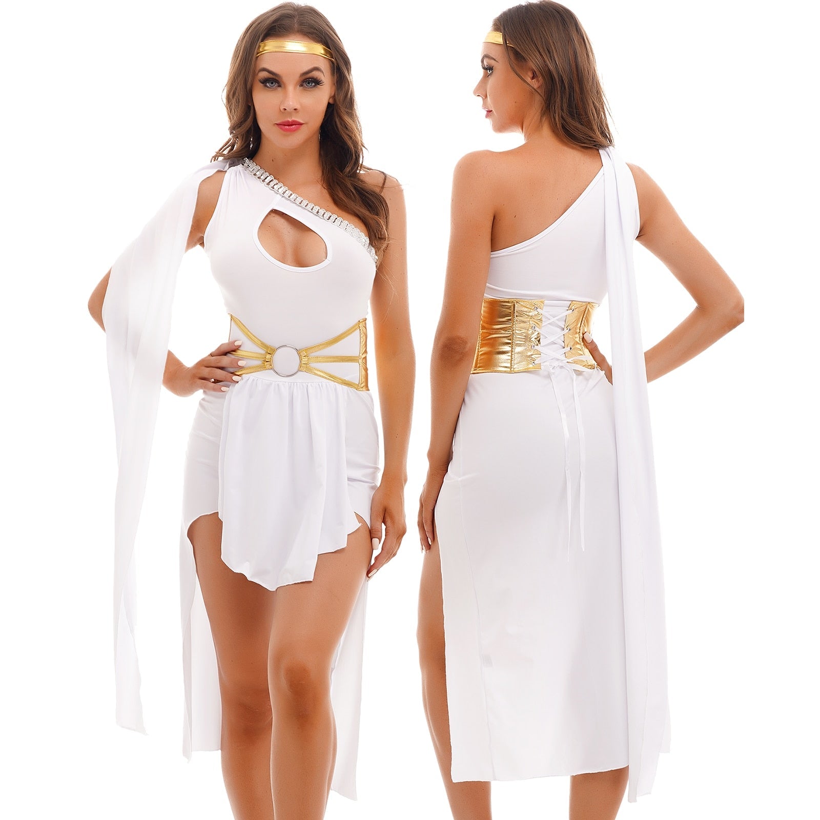 Sexy Egyptian Costume - White / S