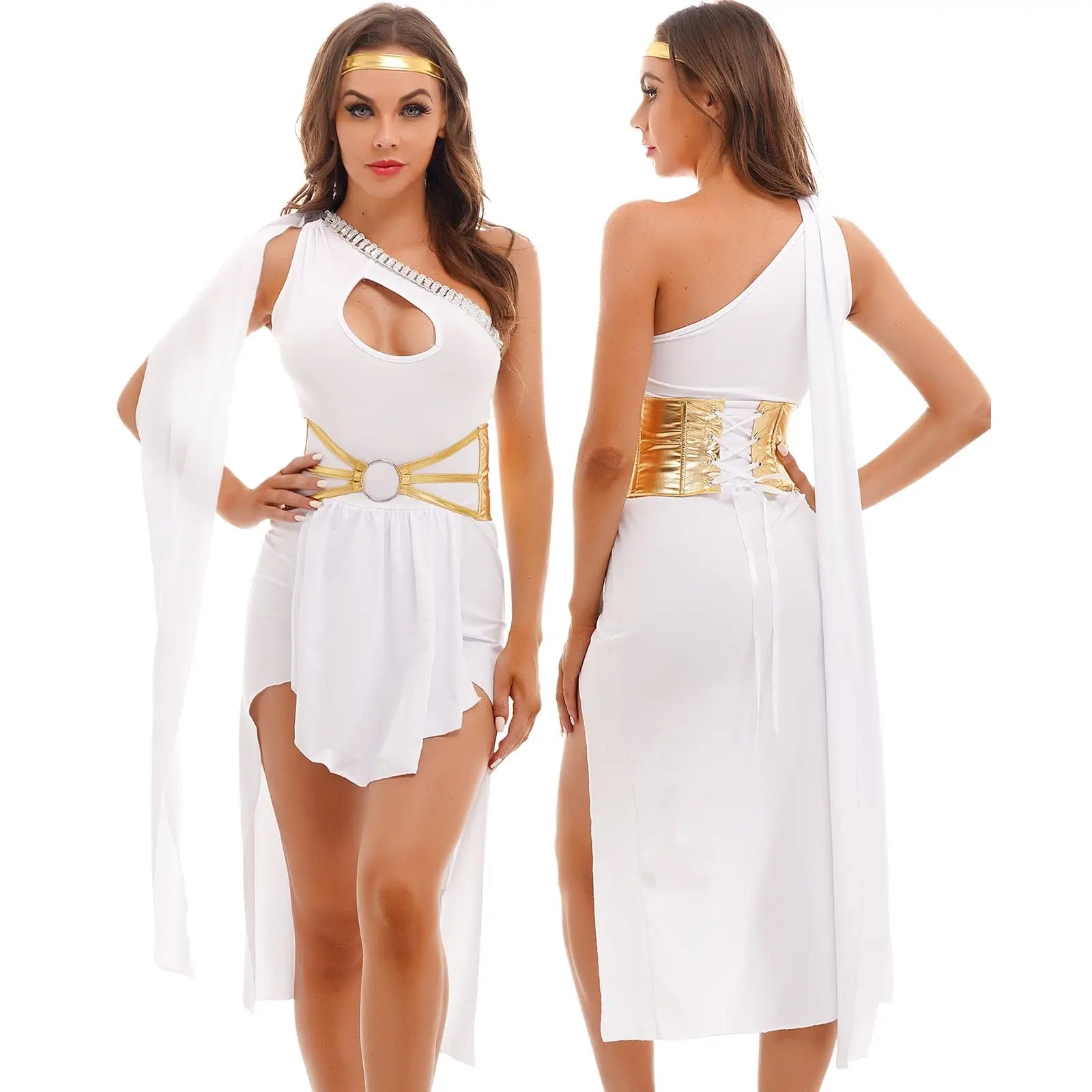 Sexy Egyptian Costume - White / S