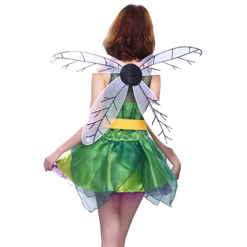 Sexy Fairy Dress - Green / One Size