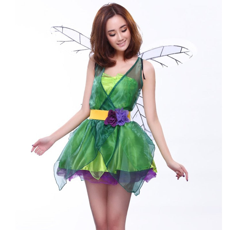 Sexy Fairy Dress - Green / One Size