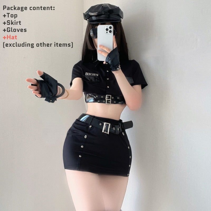 Sexy Female Cop - With Hat / One Size