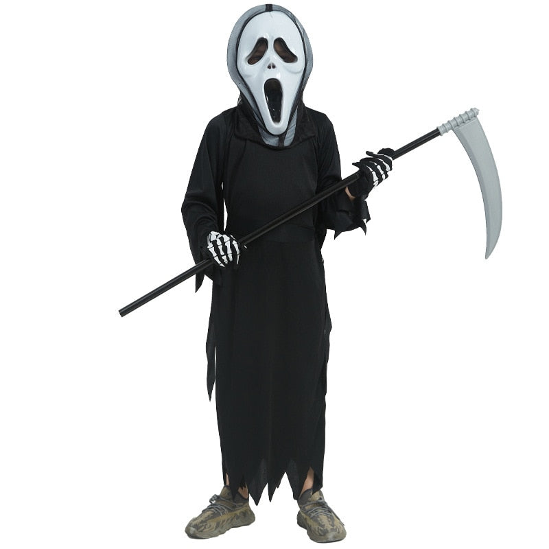 Sexy Ghostface Costume - Black / S