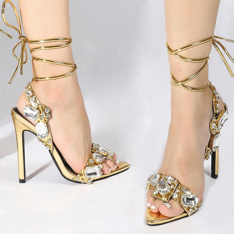 Sexy Gold Shoes