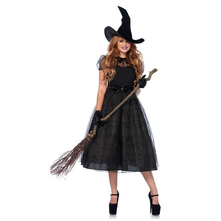 Sexy Gothic Witch Costume