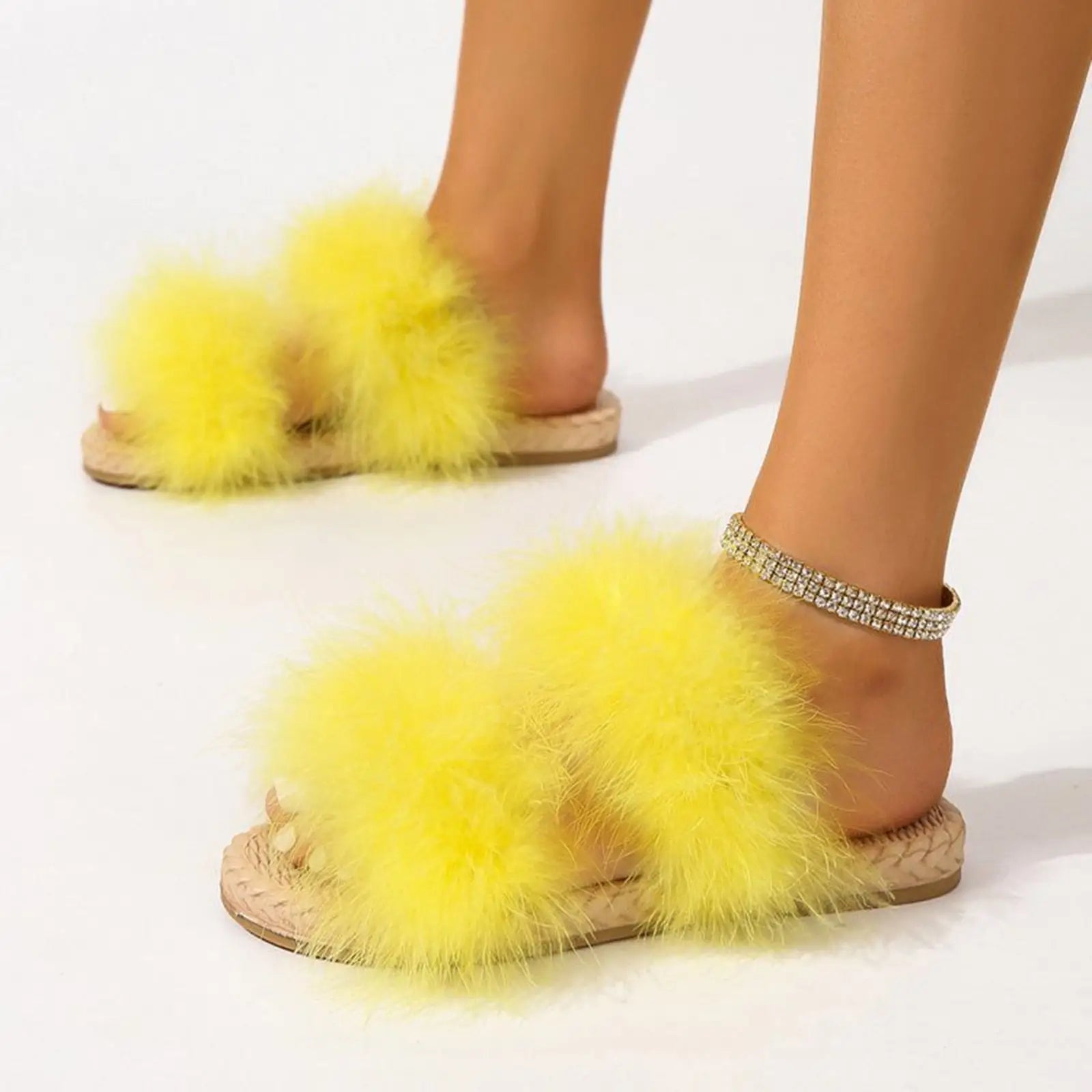 Sexy House Shoes - Yellow / 37