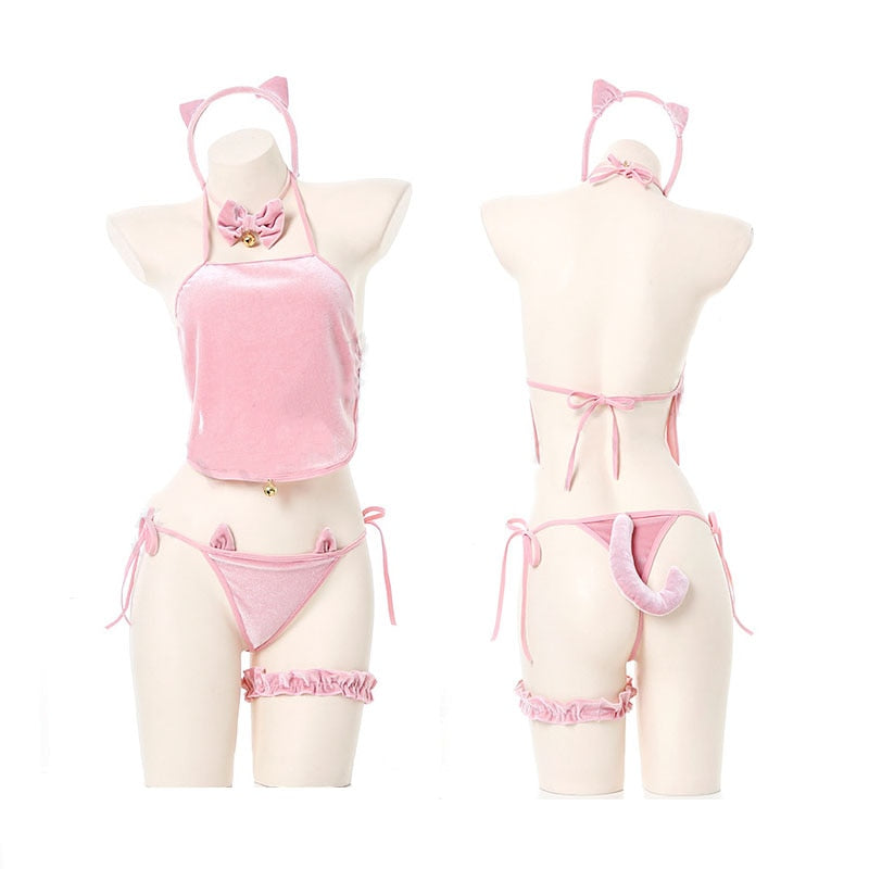 Sexy Pig Costume - Pink / One Size