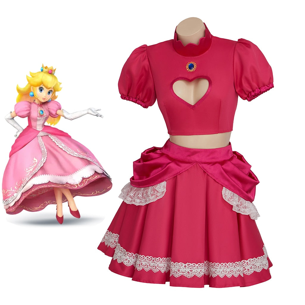 Sexy Princess Peach Costume