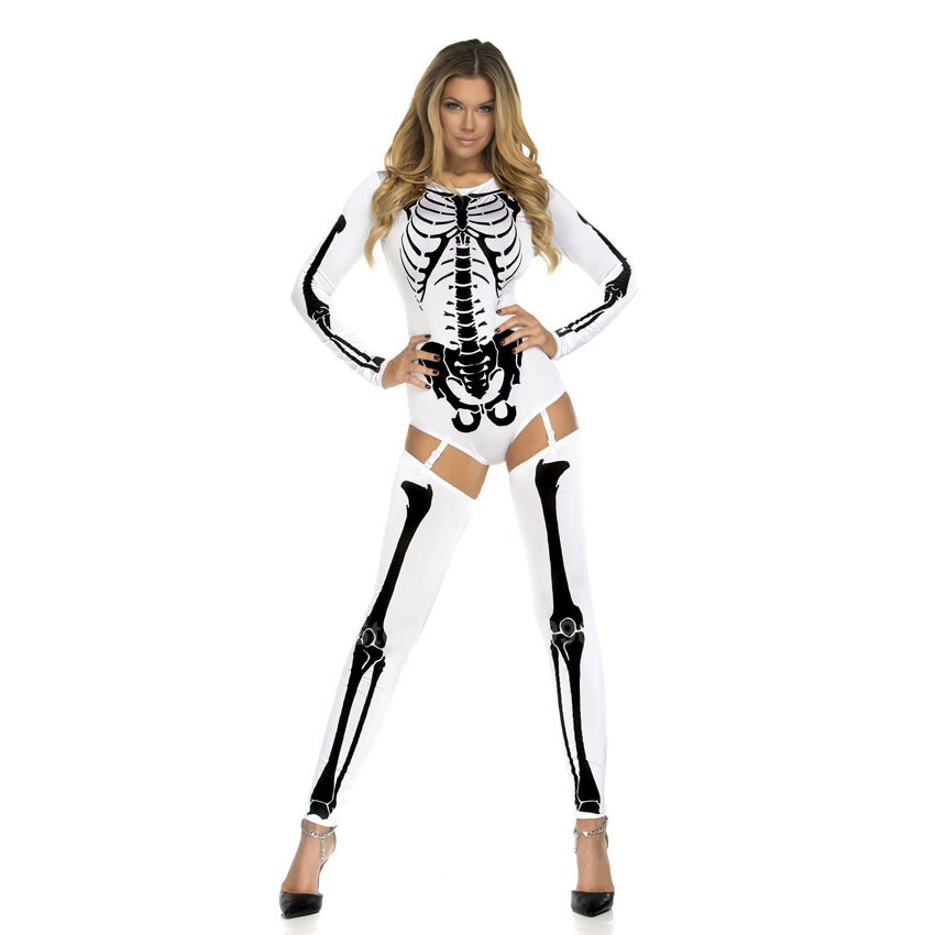 Sexy Skeleton Costume