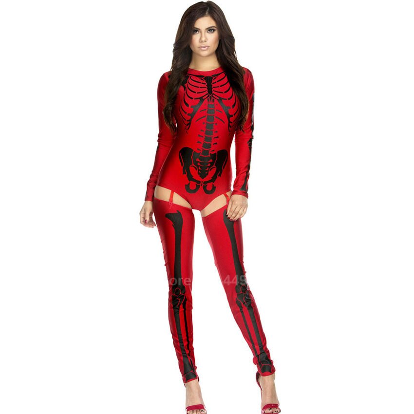 Sexy Skeleton Costume