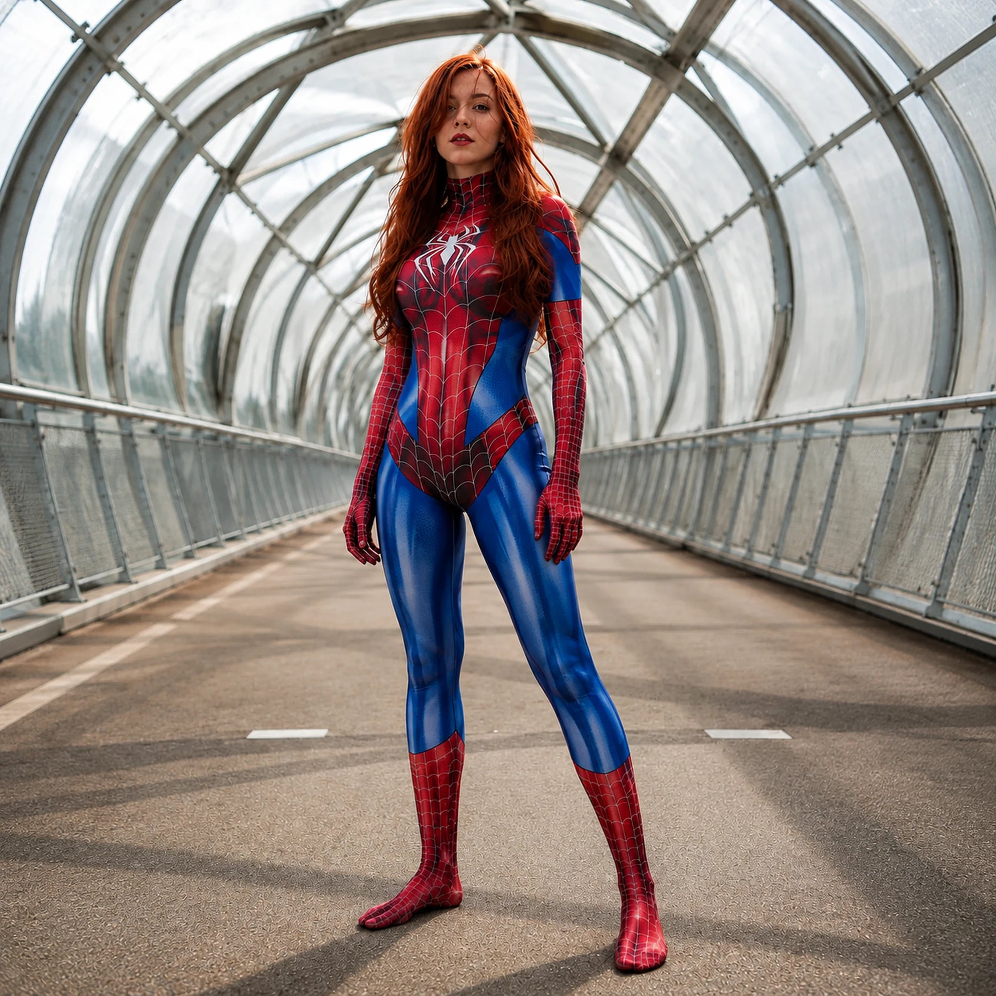 Sexy Spiderman Costume