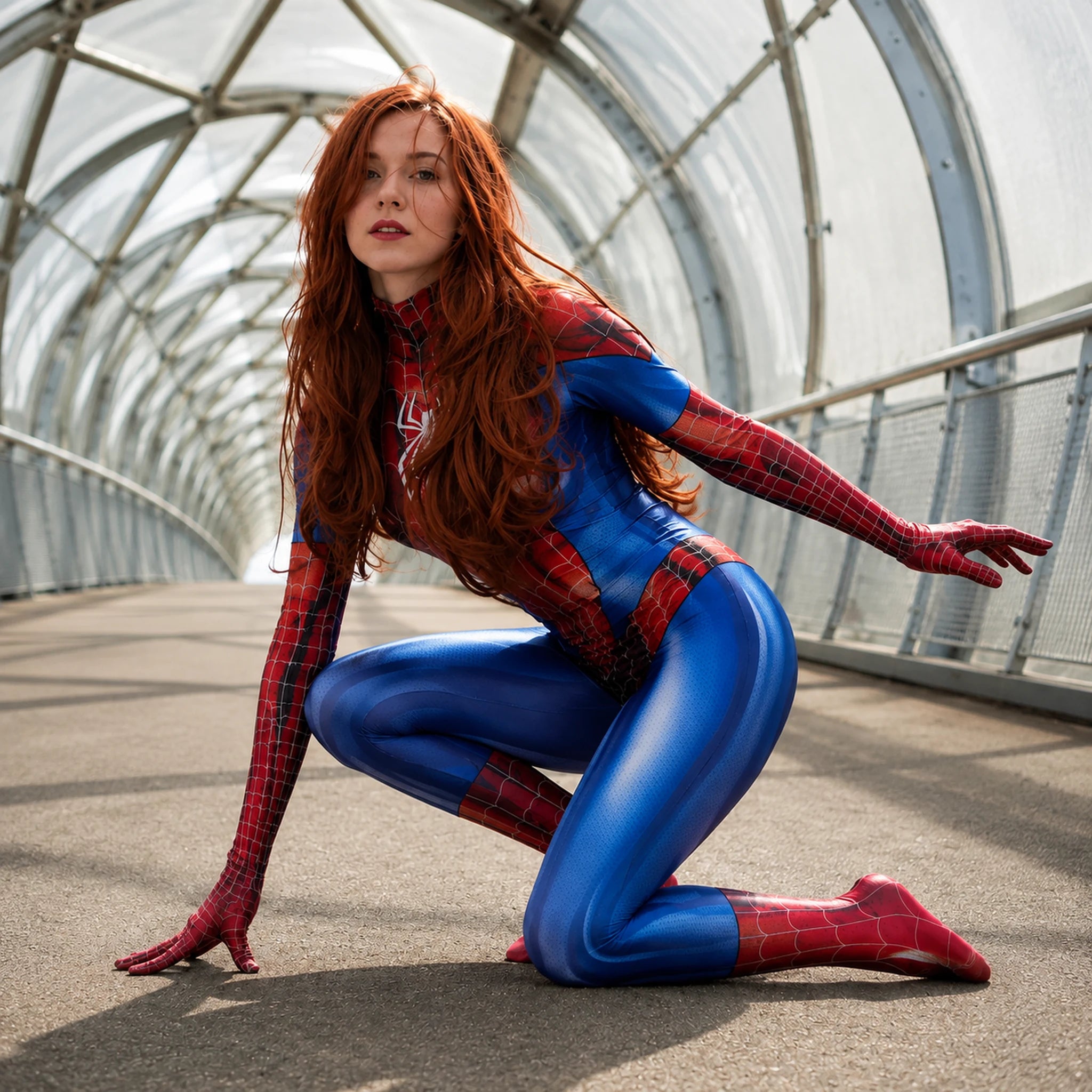 Sexy Spiderman Costume