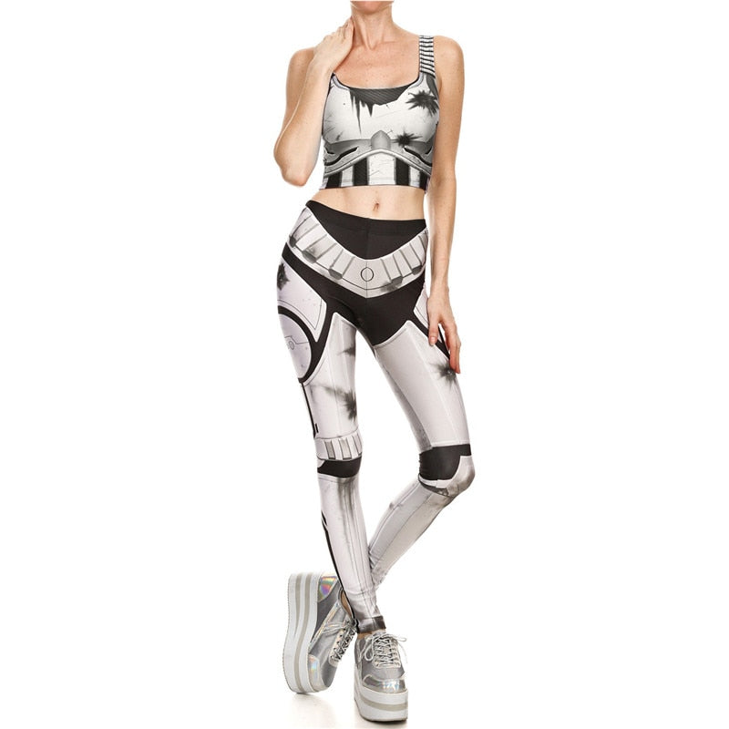 Sexy Star Wars Costume - Top Pants / S