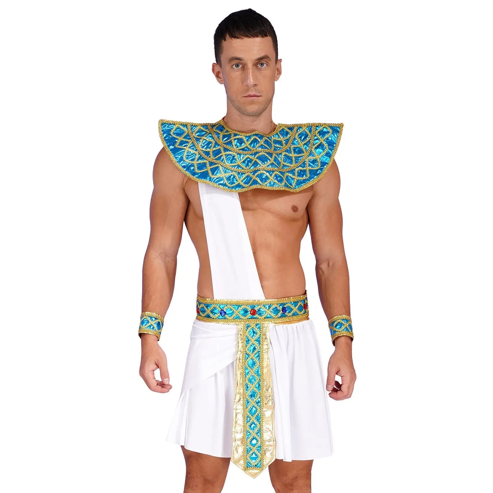 Sexy Zeus Costume - White / S