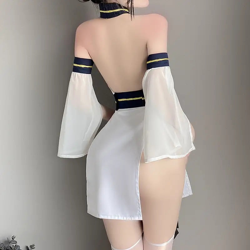 White Sexy Ninja Costume