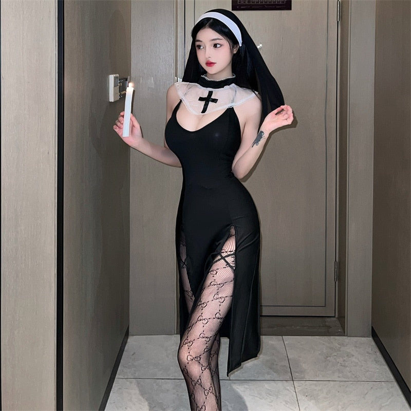 Party Sexy Nun Costume