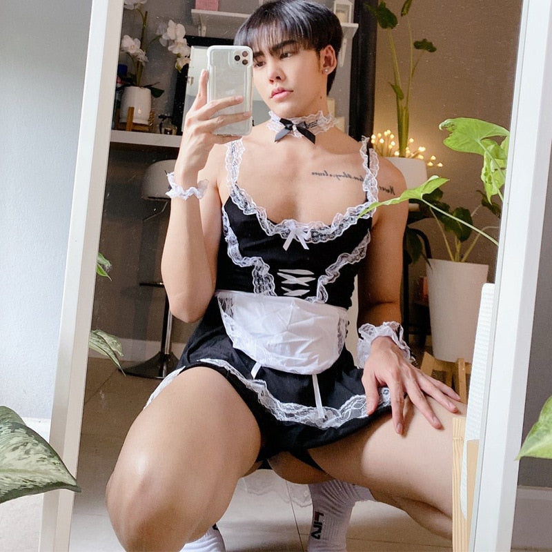 Male French Maid Outfit